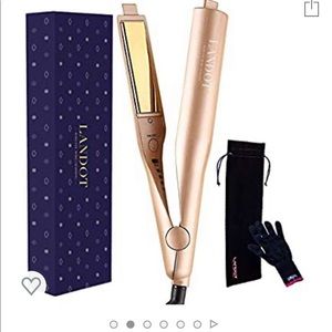 LANDOT Flat Iron for Hair Curling